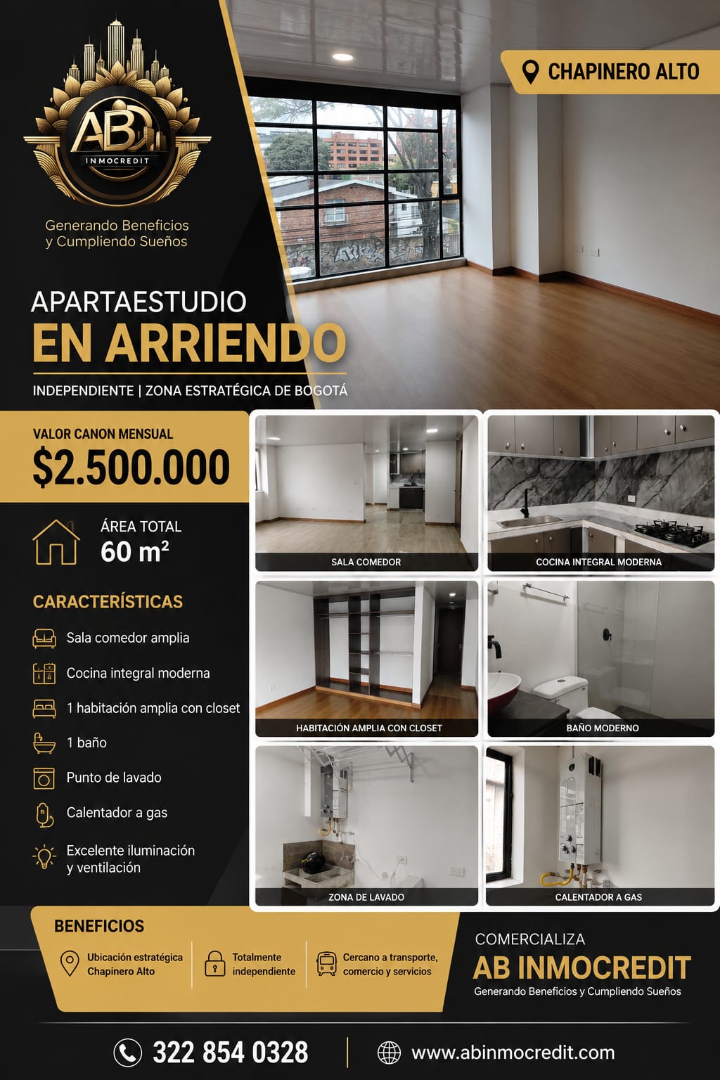 Ficha del inmueble en Chapinero Alto
