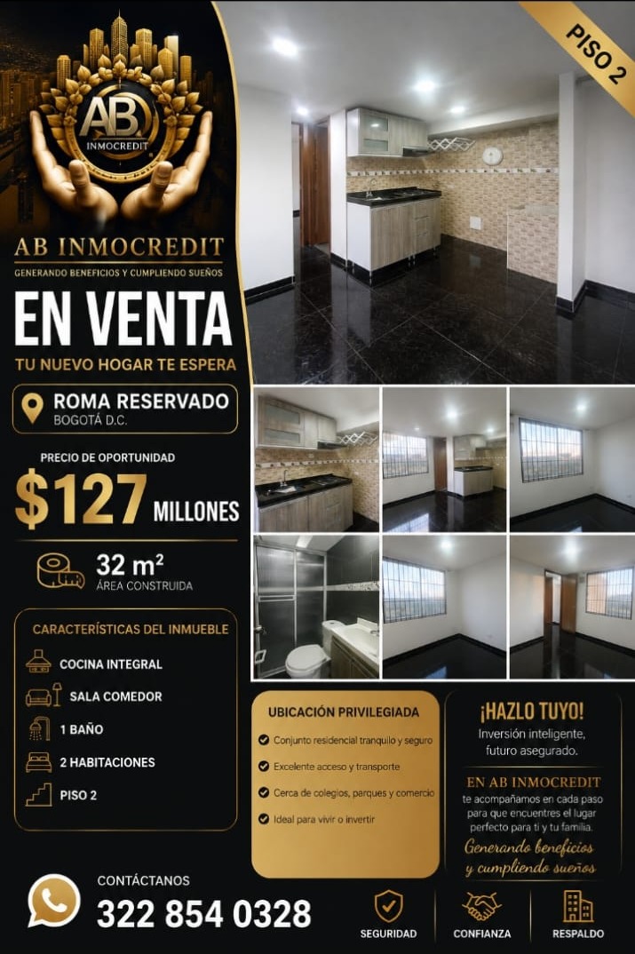 Ficha del inmueble en Roma Reservado